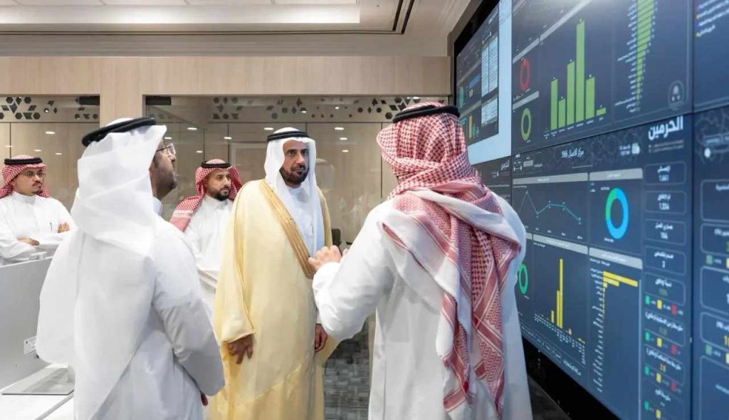 Dr. Tawfiq Al-Rabiah at New Smart Command-Center Launched at Masjid an Nabawi